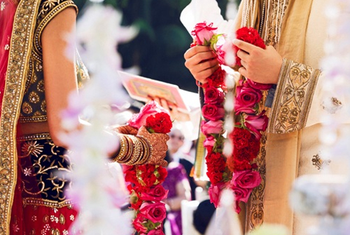 musical phere and  varmala